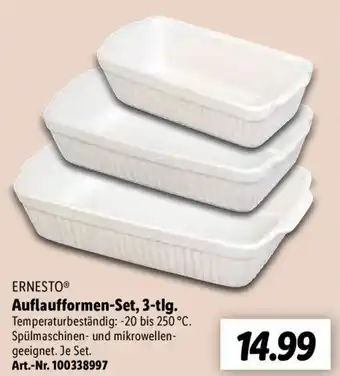 Lidl Ernesto Auflaufformen Set, 3-tlg. Angebot