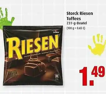 Markant Storck Riesen Toffees Angebot