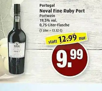 Markant Portugal Noval Fine Ruby Port Angebot