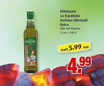 Markant Dittmann La Española Natives Olivenöl Extra Angebot