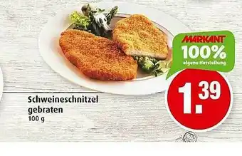 Markant Schweineschnitzel Gebraten Angebot