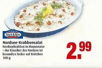 Markant Nordsee-krabbensalat Frisch & Fein Angebot