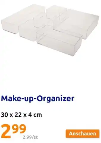 Action Make-up Organizer 30 x 22 x 4 cm Angebot