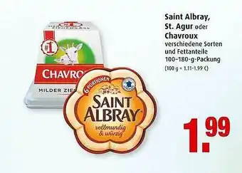 Markant Saint Albay St. Agur Oder Chavroux Angebot