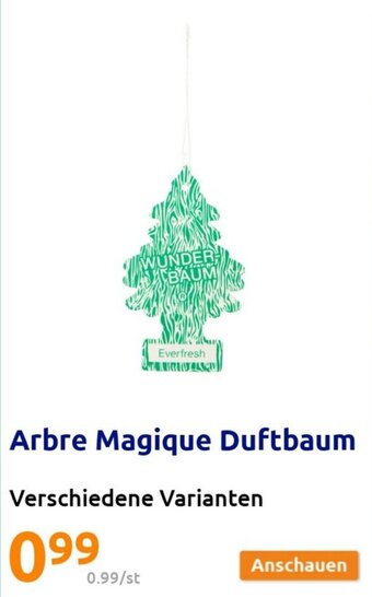 Action Arbre Magique Duftbaum Angebot
