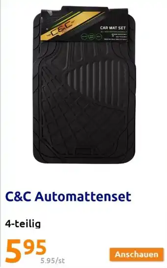 Action C&C Automattenset 4-teilig Angebot