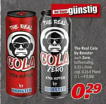 Marktkauf The Real Cola By Booster Auch Zero Angebot