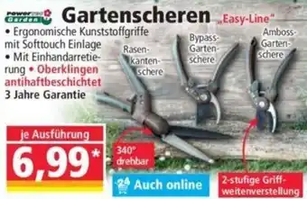 Norma Powertec Garden Gartenscheren Easy Line Angebot