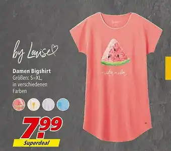 Marktkauf Damen Bigshirt Angebot