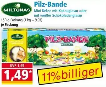 Norma Miltonas Pilz Bande 150 g Packung Angebot