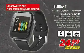 Marktkauf Technaxx Smartwatch Tx-sw6hr Angebot