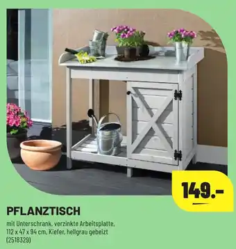 Leitermann Baumarkt Pflanztisch Angebot