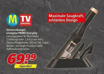 Marktkauf Universalsauger Livington Prime Everyday Angebot