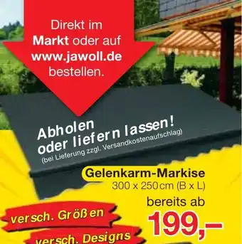 Jawoll Gelenkarm Markise Angebot