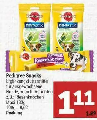 Marktkauf Pedigree Snacks Angebot