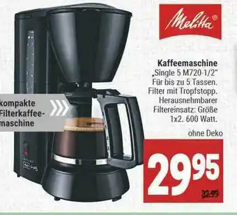 Marktkauf Kaffeemaschine Melitta Angebot