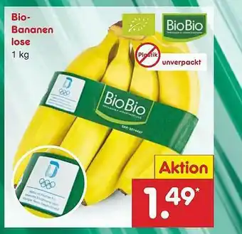 Netto Marken-Discount Bio-bananen Lose Biobio Angebot