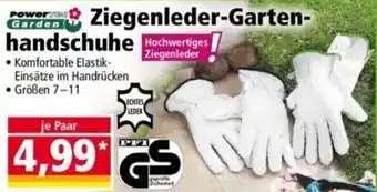 Norma Powertec Garden Ziegenleder Gartenhandschuhe Angebot