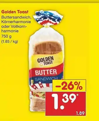 Netto Marken-Discount Golden Toast Angebot