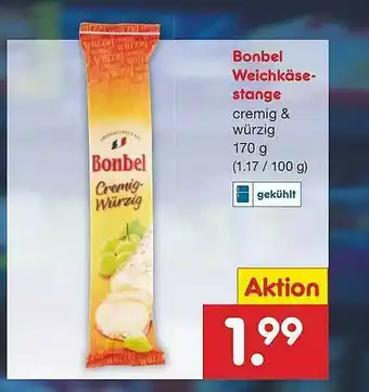 Netto Marken-Discount Bonbel Weichkäsestange Angebot