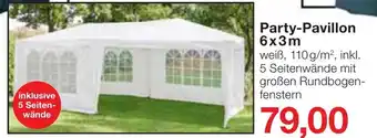 Jawoll Party Pavillon 6x3m Angebot