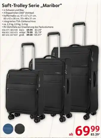 Selgros Soft-Trolley Serie Maribor Angebot