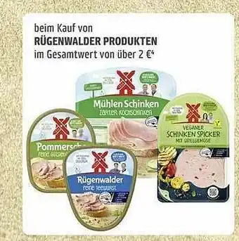 REWE Rügenwalder Mühle Produkten Angebot