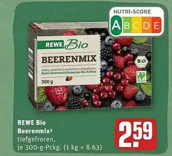 REWE Rewe Bio Beerenmix Angebot