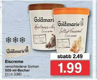 Famila Nord West Goldmarie Eiscreme Angebot