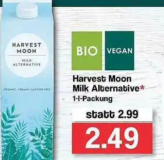 Famila Nord West Harvest Moon Milk Alternative Bio Vegan Angebot