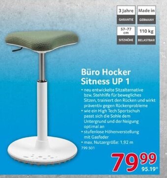 Selgros Topstar Buro Hocker Sitness UP 1 Angebot
