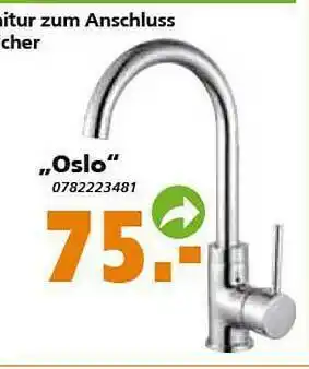 Globus Baumarkt Wasserhahn „oslo” Angebot