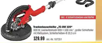 Hellweg Trockenbauschleifer „tc-dw 224” Angebot