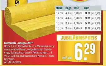 Hellweg Klemmfilz „integra Zkf” Angebot