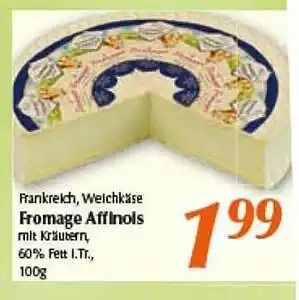 inkoop Frankreich, Weichkäse Fromage Affinois Angebot