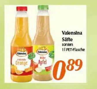 inkoop Valensina Säfte Angebot