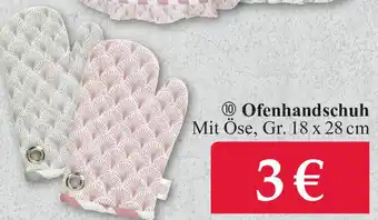 Woolworth Ofenhandschuh Gr. 18 x 28 cm Angebot