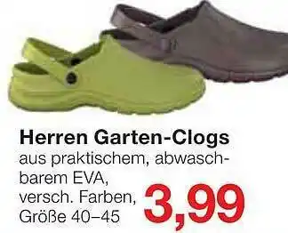 Jawoll Herren Garten-clogs Angebot