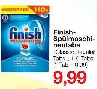 Jawoll Finish Spülmaschinentabs Angebot