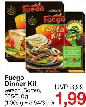 Jawoll Fuego Dinner Kit Angebot