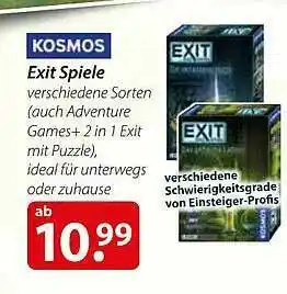 Magro Kosmos Exit Spiele Angebot