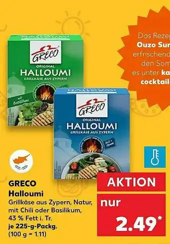 Kaufland Greco Halloumi Angebot