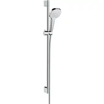 OBI Hansgrohe brauseset croma select e vario mit brausestange 90 cm weiß-chrom Angebot