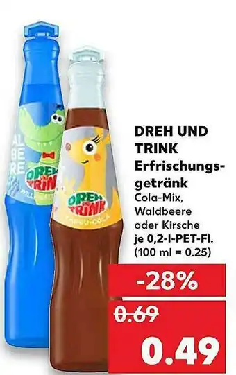 Kaufland Dreh Und Trink Erfrischungsgetränk Angebot