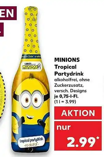 Kaufland Minions Tropical Partydrink Angebot