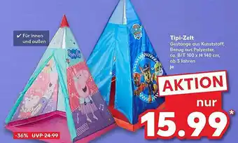 Kaufland Tipi-zelt Angebot