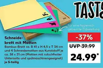 Kaufland Schneidebrett Mit Matten Angebot