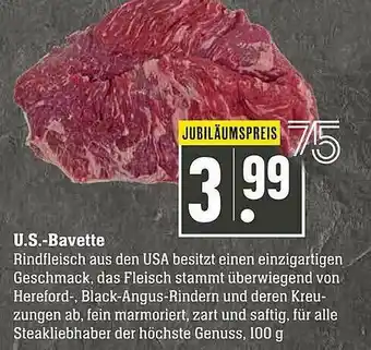 Scheck-in-Center U.s Bavette Angebot