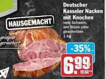 Hit Deutscher Kasseler Nacken mit Knochen 1 kg Angebot