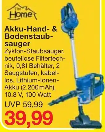 Jawoll Akku Hand & Bodenstaubsauger Angebot